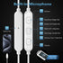 USB C Earbuds with Microphone for Samsung Galaxy A55 A53 A35 A34, Wired Headphones with Volume Control for iPhone 15