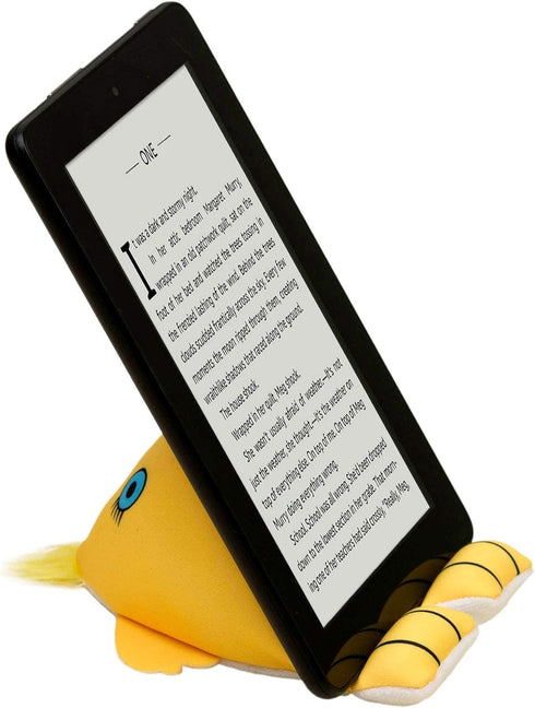 Gifts for Readers & Writers 2 1 Plusheez Mobile Phone Holder | in Phone Stand with Micro Fibre Wipe | Screen Cleaner |