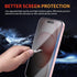 Privacy Screen Protector for iPhone 15/iPhone 15 Pro 6.1 Inch, 3 Pack, Tempered Glass Film Anti-spy