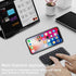 Wireless Bluetooth Keyboard, Ultra Slim Silent Mini Rechargeable Portable Pocket Keyboard, Travel Size Handheld 49 Keys