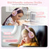Pink Cat Ear Headphones for Kids, Cute Wireless Bluetooth Headphones for School, Noise Cancelling