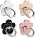 KINMINGZHU 4pcs Cell Phone Ring Stand,Cell Phone Ring Holder Flower,360 Rotate and 180Angle