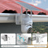 Koroao RBX-S73 2K Gutter Mount Compatible with SEHMUA Solar Security Camera, for SEHMUA Solar Security Cameras Wireless