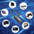 USB Ethernet Adapter, USB 2.0 to 10/100 Ethernet LAN Network Adapter for MacBook, Surface Pro, Compatible with Windows