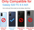 Kowauri Galaxy S20 FE 5G Leather Wallet Case - Classic Design with Magnetic Closure Flip Fold and Card Slot (Black)
