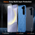 SPIDERCASE Heavy Duty Shockproof Case for Samsung Galaxy S24, Dark Blue, 12 FT Military Grade Drop Protection + 2PCS