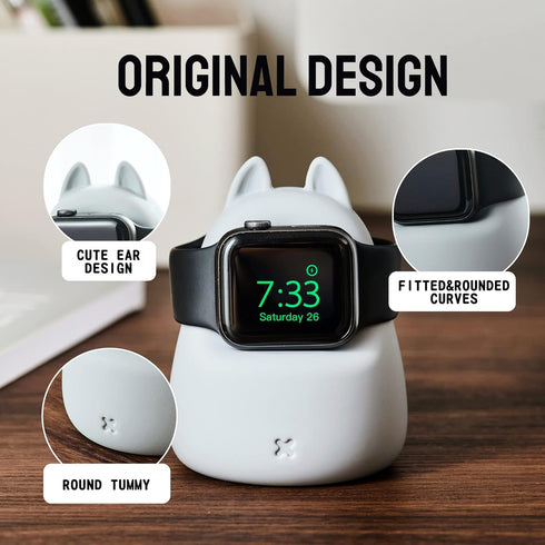 ELETIUO 49/46/45/44/42/41/40/38mm Ultra2/Ultra/10/9/8/SE2/7/6/SE/5/4/3/2/1,Cute Charging&Display Stand Compatible