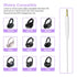 Replacement QC45 Audio Cable 3.5mm to 2.5mm Cord Compatible with Bose 700 QuietComfort 45 QC35 II QC35 QC25 OE2 OE2i Soundlink SoundTrue Wireless Headphones, White