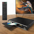 MAITE 128G DVD Player, Region Free DVD Players for CD/DVD's, Compact DVD Player Supports NTSC/PAL System with AV Stable