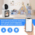 MYPIN 2K 360 Two-Way Video/Audio Indoor Camera, Child/Elder/Dog/Pet Camera with Phone App& Degrees Pan Tilt, Night