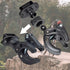 HYS Motorcycle Walkie Talkie Mount - Quick Install Handlebar Clip for Bicycle and Scooter, 2 Way Radio