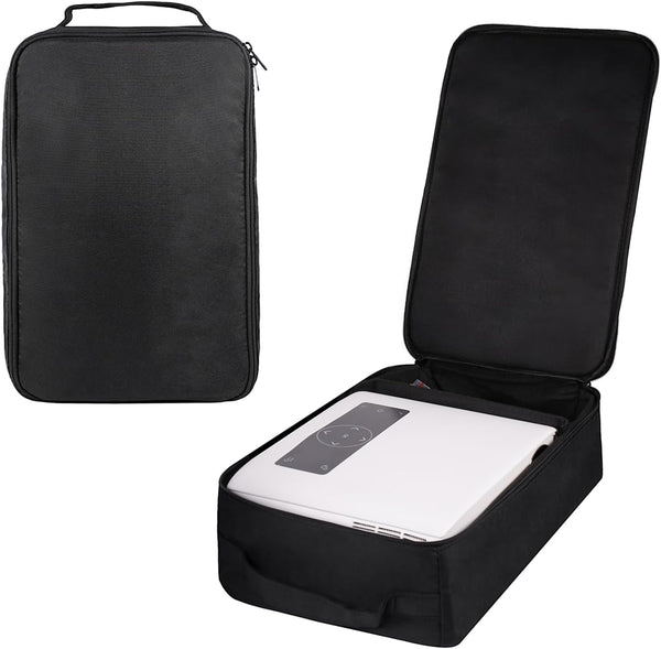 Groview JQ818C Projector Case, Projector Travel Carrying Bag Internal Dimension 15.75"x9.45"x4.7" with Large