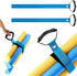 2 Pcs Pool Noodles Storage Organizers with Handles for Hanging and Carrying Pool Noodles, Garden Hose, Blue