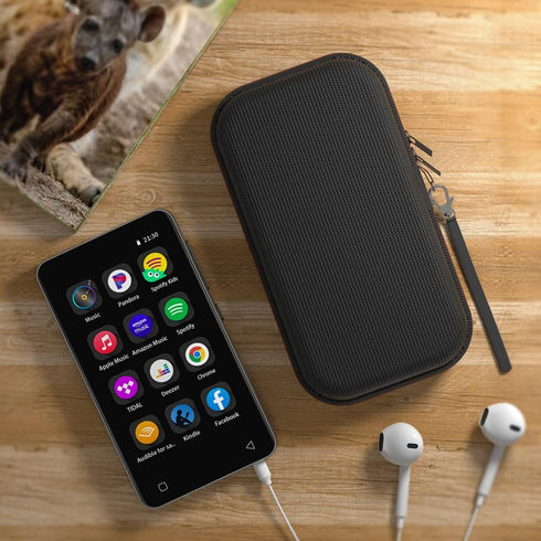 innioasis MP3 MP4 MP3 4 inch G1 Player Case for Player Full Screen Touch Music Player Fit for Earbuds, USB Cable