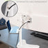 VIVO Single Monitor Desk Stand, Holds Screens up to 32 inch Regular and 38 inch Ultrawide, Adjustable Height, White,