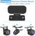 Dash Cam Rear Camera Mount, Universal Rear View Camera Rear Window Mount, Easy to Install, 2 PCS