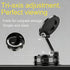 Kairosia Magnetic Car Phone Holder, Cell Phone Mount, Suction Cup Phone Mount, Foldable Phone Navigation Holder