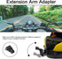 Motorcycle Helmet Chin Mount Kit for GoPro Hero 10, 9, 8, 7, 6, 5, 4, Session, DJI Osmo Action, AKASO, SJCAM, Xiaomi Yi
