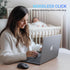 XBG B15 5.0/4.0 2.4G, 5 3-Level Tri-Mode Wireless Mouse, Bluetooth & Adjustable DPI, Type-C Rechargeable with Battery