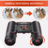 30x60 Travel Binoculars for Bird Watching, Small Binoculars for Adults, Designed for Hiking and Outdoor Adventures