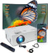 WTONISY Mini Projector, 720P Native Home Video Projector, 1080P Supported Film Projector with HDMI VGA AV USB Port
