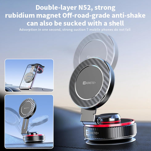 CSZAOA 2026 iPhone17 16 15 14 13 12 Upgraded Vacuum Magnetic Mobile Phone Holder Cars for Magsafe Car Mount, Exclusive