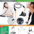 VoiceJoy 3.5mm Smartphone Headset to RJ9 Adapter Cable - 3.5mm Stereo Headphone Converter for Yealink IP Phones
