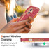 Teageo Cute Love-Heart Luxury Bling Phone Case for iPhone 12, Soft Back Cover with Raised Full Camera Protection