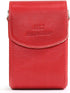 MegaGear Leather Camera Case with Strap for Panasonic Lumix DC-ZS80, DC-ZS70, DMC-LX10, DMC-ZS60, DMC-ZS100, Red
