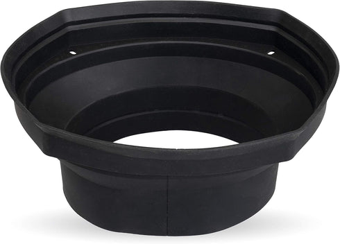 NVX XBAF68 2 Piece Universal Silicone Rubber Speaker Baffles with Self Adhesive Foam Base Pad