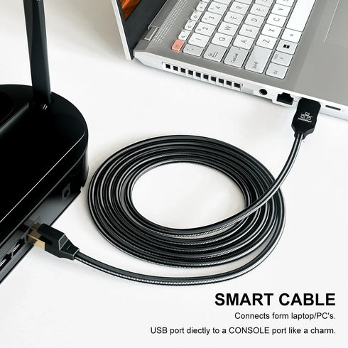 Jelly Tang 30Ft,USB 3.0 RJ45 Linux(30Ft/10M) USB to Ethernet Cable Male to Serial Adapter Directly Connected