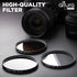 Altura Photo 40.5MM Lens Filter Kit - 40.5MM ND, Polarizer, UV Filters + Lens Filter Case