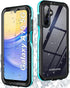 Waterproof Case for Samsung Galaxy A15 5G, Built-in Screen Protector, 360° Full Body Shockproof Heavy Duty Case, Teal
