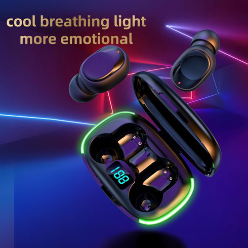 2024 New Version True Wireless Bluetooth Earbuds, In-Ear Headphones with Charging Case, Model 15, Compatible with Apple