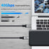 USB 4 Cable for Thunderbolt 4 with 240W Fast Charging, 40Gbps Data Transfer, 8K@60Hz Video, USB4/USB-C (Grey, 4FT)