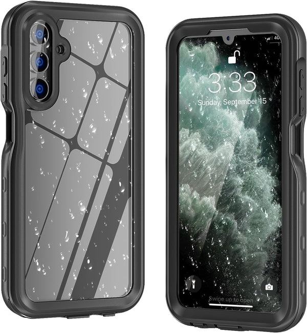 Samsung Galaxy A15 5G Phone Case, Waterproof IP68 Certified, Dustproof Shockproof with Built-in Screen Protector