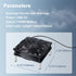 ZIWIJE 5V 120mm USB Computer Cooling Fan USB Power with Speed Controller USB Router Fan for Router TV Box Mini PC