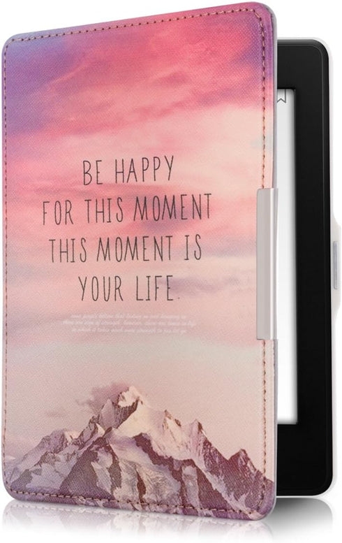 kwmobile Case Compatible with Amazon Kindle Paperwhite Case - eReader Cover -