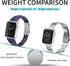 JOYOZY Compatible with Apple Watch Bands 38mm 40mm 41mm 42MM, Fashion Slim Resin Band for Apple Watch Series 10