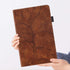 Case for Samsung Galaxy Tab S8 2022/S7 2020 11 Inch PU Leather Folio Stand Cover with Pencil Holder, Brown
