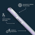 tech21 16e 15 EvoCrystal Kick case for iPhone / - Compatible with MagSafe - Impact Protection Case - Lilac