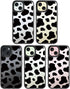 Rosarnnah 15 6.6 15 6.1" Compatible for iPhone Case Cute - Durable Shockproof ft Drop Impact Phone Case - Black Funny
