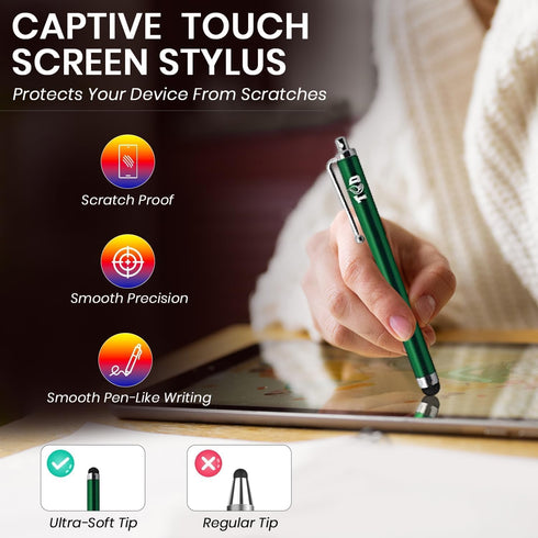 THE CASE DOCTOR GET YOUR CASE LIFT WITH THE CASE DOCTOR 40-Pack TCD Stylus Pens for Touch Screens Universal Stylus Pen