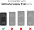 Crave Dual Guard for Samsung Galaxy S10e Case - Shockproof Protection Dual Layer Case in Black