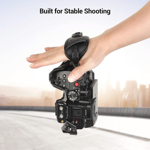 SMALLRIG Camera Cage Wrist Strap, Quick Adjustable Hand Strap for Camera Handle and L Bracket - 3848