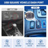 RAV4 (34*23mm) Anina USB Port Car Charger for Toyota, Male to Female USB Power Socket Adapter, Panel Flush Mount