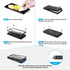 Samsung Galaxy S21 Waterproof Case, IP68 Certified Dustproof Shockproof Rugged Cover with Built-in Screen Protector