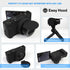 Camera Case for Sony ZV-1 ZV1 Vlog Camera, Soft Silicone Protective Cover with Removable Lens Cover