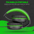 Green Wired Headphones for Boys & Girls - Lightweight, Portable On-Ear Youth Headphones for School & Travel, Compatible