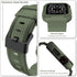 OROBAY Compatible with Apple Watch Band 41mm 40mm 38mm, Rugged Shockproof Strap with Case for iWatch SE2 Series
